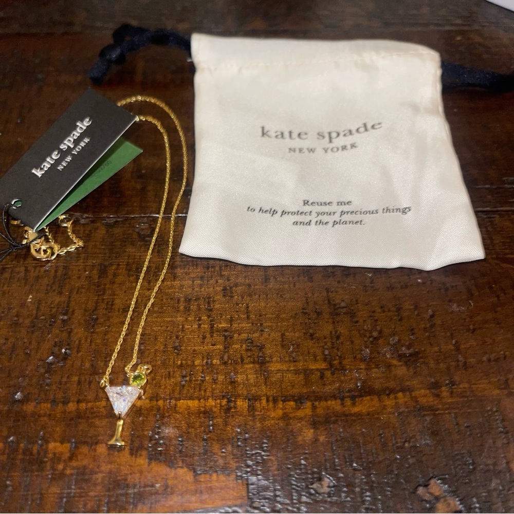 Kate Spade Martini Necklace